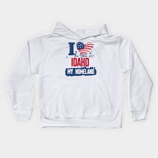 Idaho my homeland Kids Hoodie